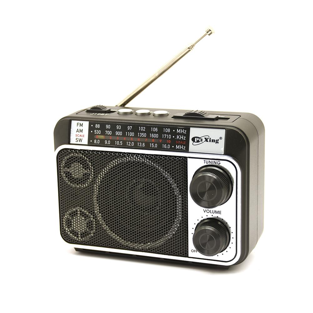 Portable Radio Am Fm Sw Rechargeable Radio With LED Flashlight Built In Speaker Reception Compatible For J19BT