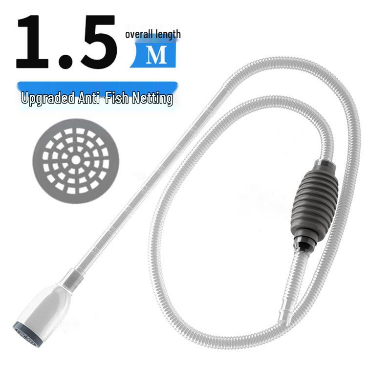 Automatic Fish Tank Water Changer & Cleaner with Siphon Tube for Small Tanks