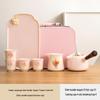 Pink Floral Travel Tea Set