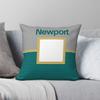 Newport Cigarettes Classic Square Pillowcase Polyester Linen Velvet Printed Zip Decor Pillow Case Home Cushion Cover