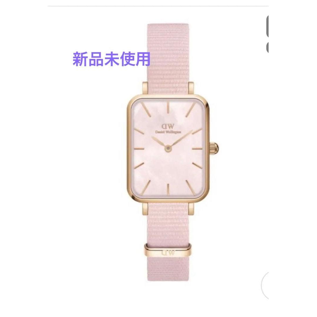 Used [Unused] Daniel Wellington QUADRO CORAL PEARL watch