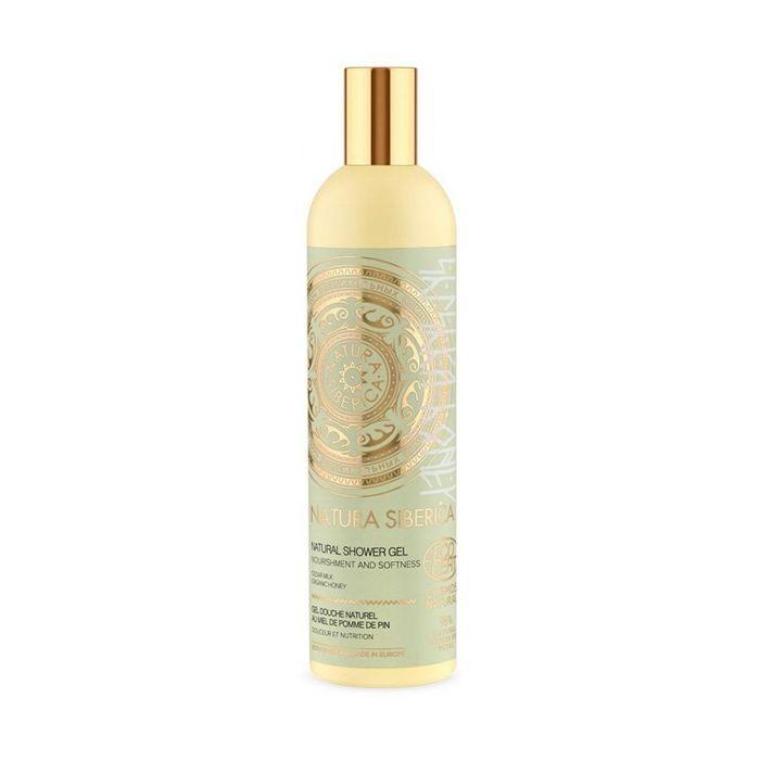 Gel douche naturel - NATURA SIBERICA - Miel d'ananas - 400 ml - Sans parabène - Mixte