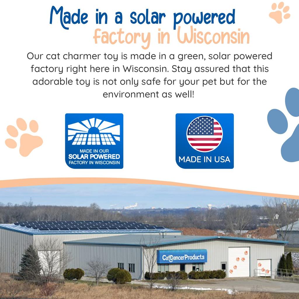 Cat Dancer Products Cat Dancer Rainbow Cat Charmer Toy