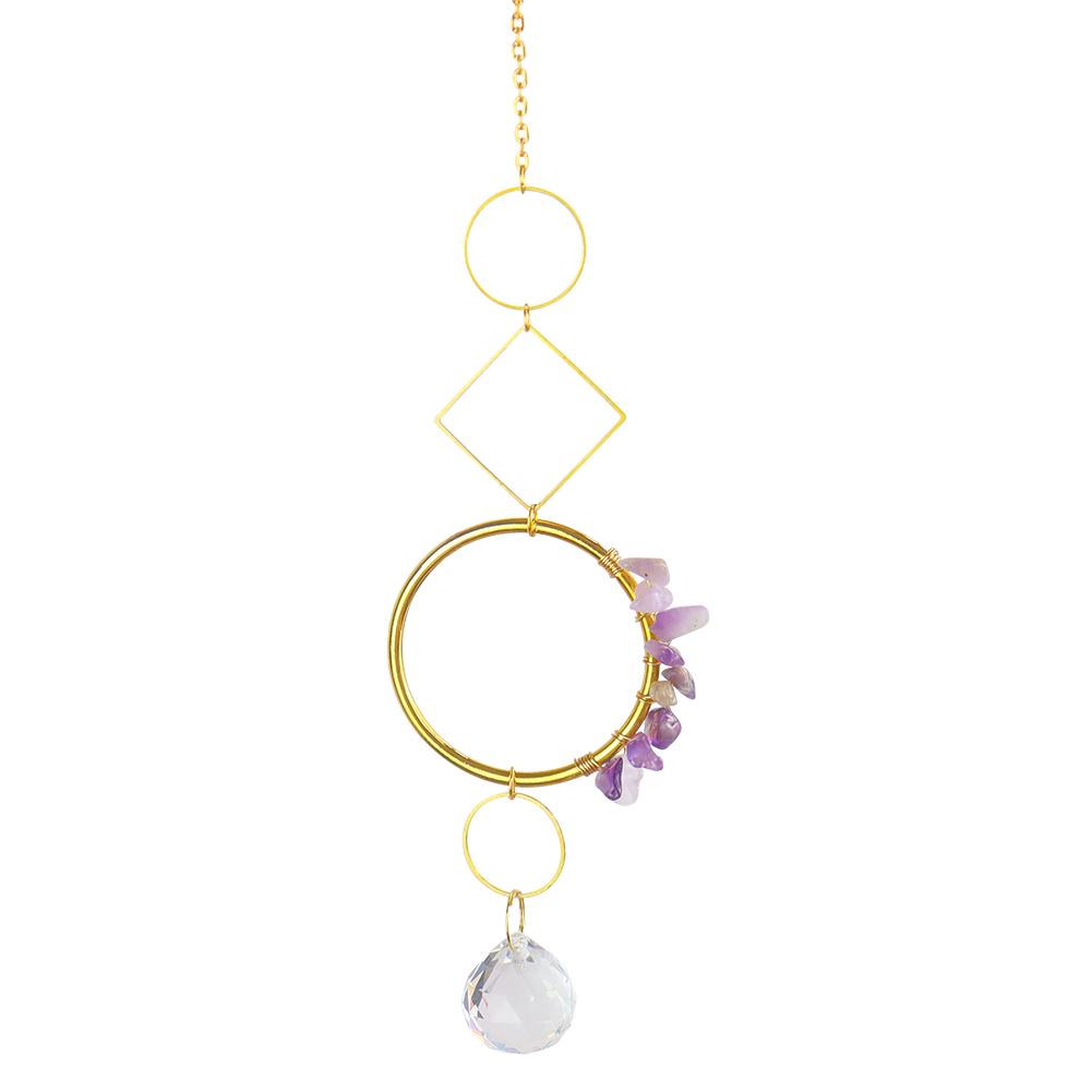 Buy Crystal Light Catching Wind Chimes Jewelry Diamond Hanging Pendant