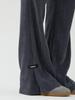 Beidipi Knit Cut-Out Bootcut Pants, Charcoal
