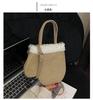 Autumn and Winter New Korean Style Personalized Gloves Plush Bag Trend One-shoulder Messenger Bag