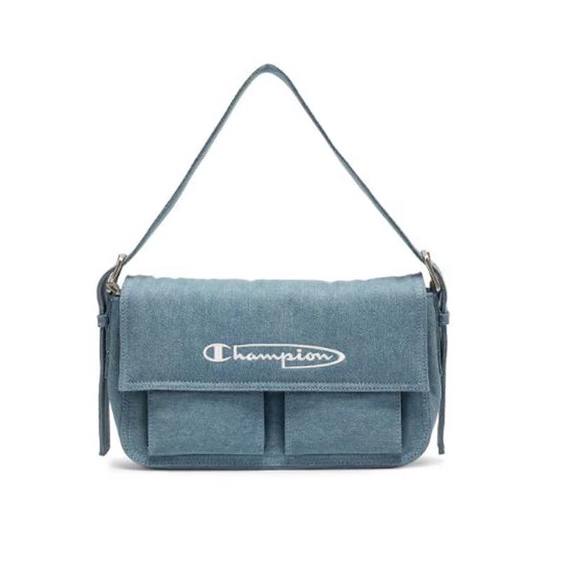 Champion 26SSG36 Unisex Trendy Shoulder Bag One Size синий