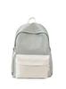 Schoolbag large capacity schoolbag girl junior high school girl Mori versatile contrasting color high school college student backpack design sense 