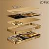 Golden Apple Patterned Tempered Glass Design for iPhone16 17 ProMax 1514 1312 11ProMax Phone Case Camera Cover Shockproof Hard B