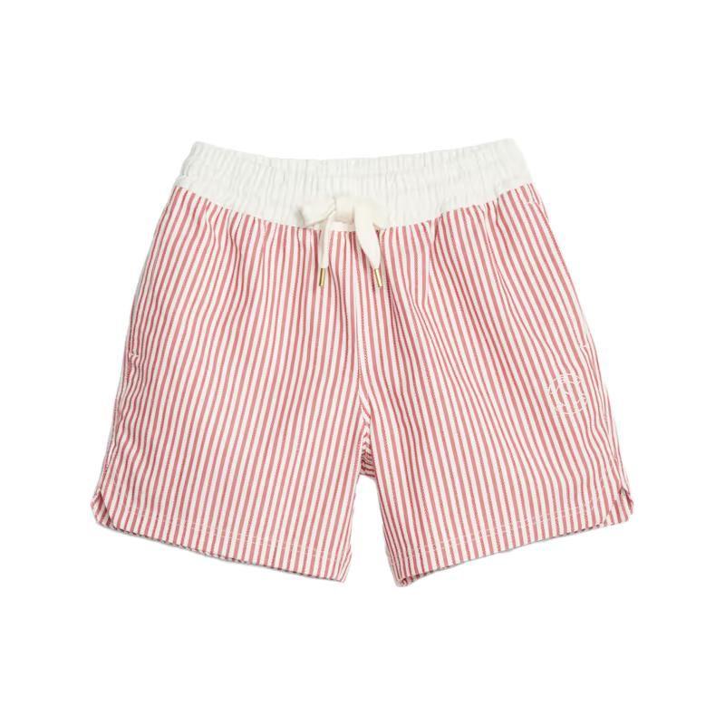 

Puma Striped Lace-Up Straight Fit Casual Shorts Men shorts Pink 620885-21 S