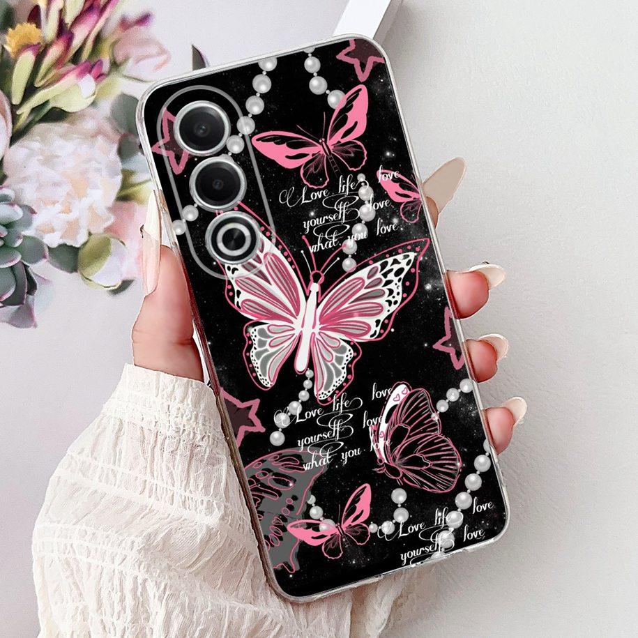 For OPPO K12x A80 Case 2024 New Fashion Love Heart Soft Silicone Back Cover For OPPO A3 Pro 5G CPH2639 A 80 K 12x CPH2667 Bumper