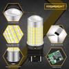2pcs 1500 Lumens Xenon White 144-SMD 3157 3357 3457 4114 3156 T25 LED Bulbs For 2011-up Jeep Compass DRL Daytime Running Lights