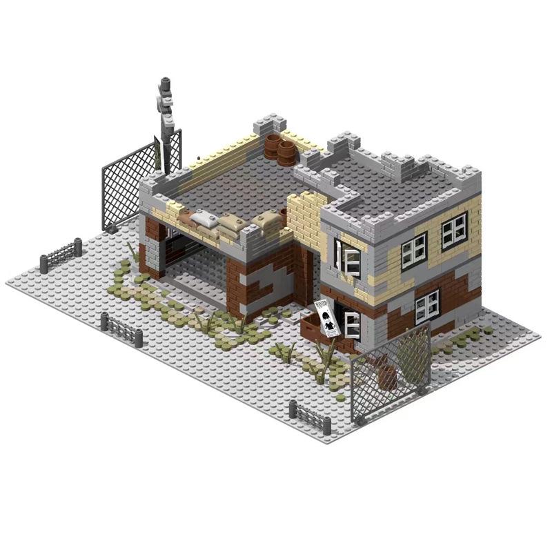 WWII Outpost Watchtower Military Building Blocks Set for Export