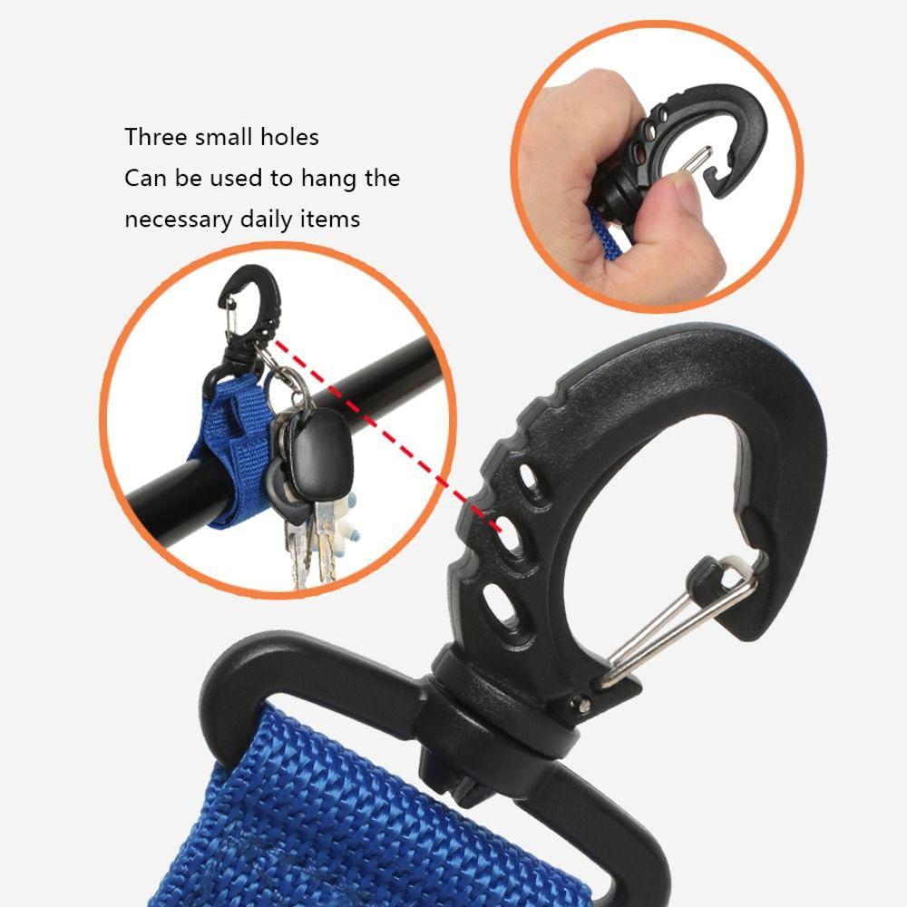 1 Pair Hook and Loop Paddleboard Paddle Holder Strap Rotatable Hook Paddle Clip  Water Sports