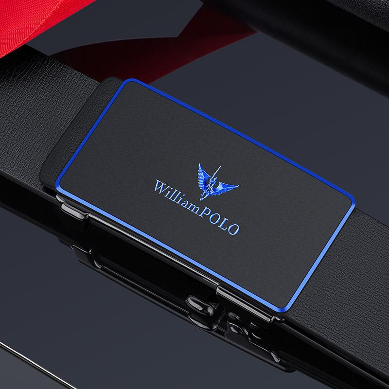 Kaiser Gürtel Herren Echtes Leder High-End-Automatikschnalle Tragen Reines Rindsleder Gürtel Business Junge Hosen Flut