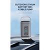 Mini Electric Air Pump Wireless Inflation Pump Portable Outdoor Air Compressor for Air Cushion Bed Swimming Yoga Exercise Ball