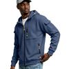 Men's Multi-Pocket Zip-Up Hoodie Casual Jacket for Outdoor Sports