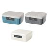 Multipurpose Locking Storage Box with Removable Tray for Home School and Office Privacy Protective Organization