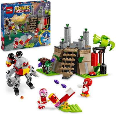 Конструктор LEGO Соник Ёж 76998 Наклз И Храм Изумруда Мастера