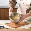 Mortar And Pestle Stainless Steel Spice Grinder Pill Crusher With Lid Ergonomic Grip For Crushing Grinding
