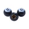 Dustproof "Pool 8 Ball" Wheel Rims Tyre Stem Air Caps Dust Cover Valve Stem Caps Wheel Caps