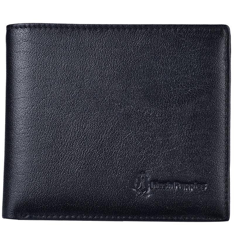 Мужской короткий кошелек Hush Puppies из натуральной кожи