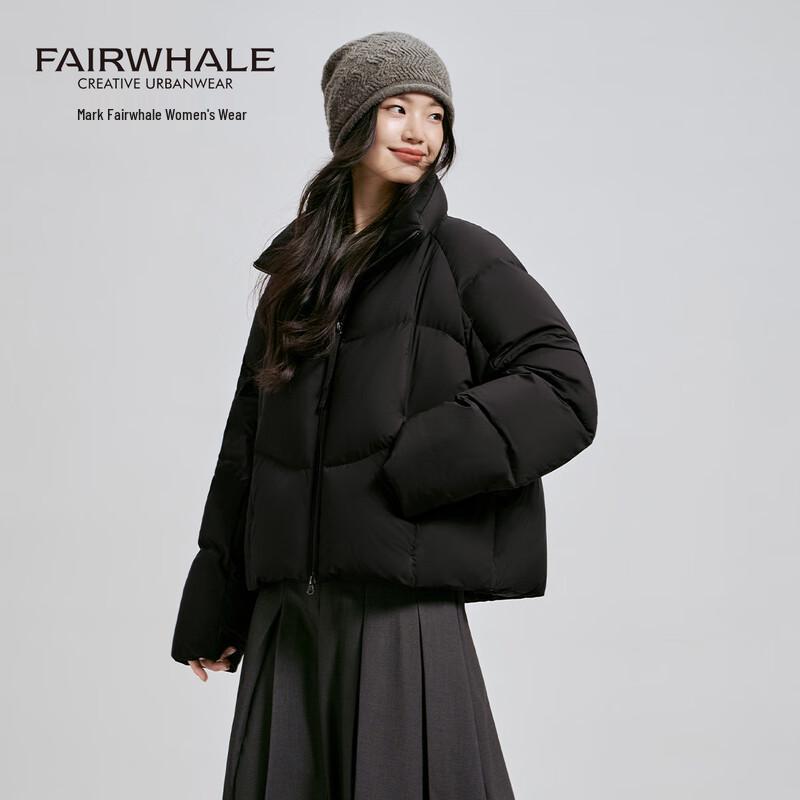 

Жіноча зимова коротка пухова куртка MARK FAIRWHALE 2025 зі стійкою L (130-150 lbs)