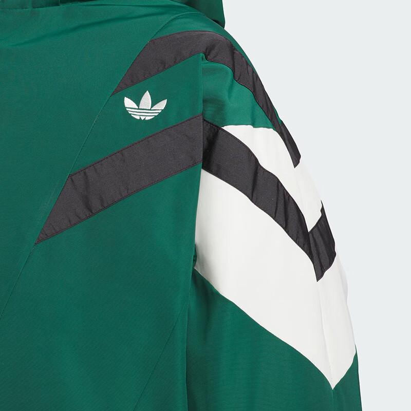 Adidas Boys' Trefoil Hooded Down Jacket