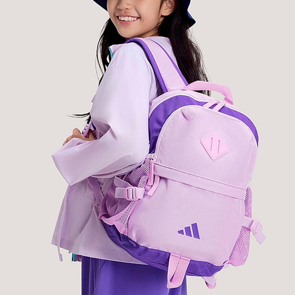 Adidas Logo Fashion Sports Backpack Kids Backpacks Light-Purple KS0247