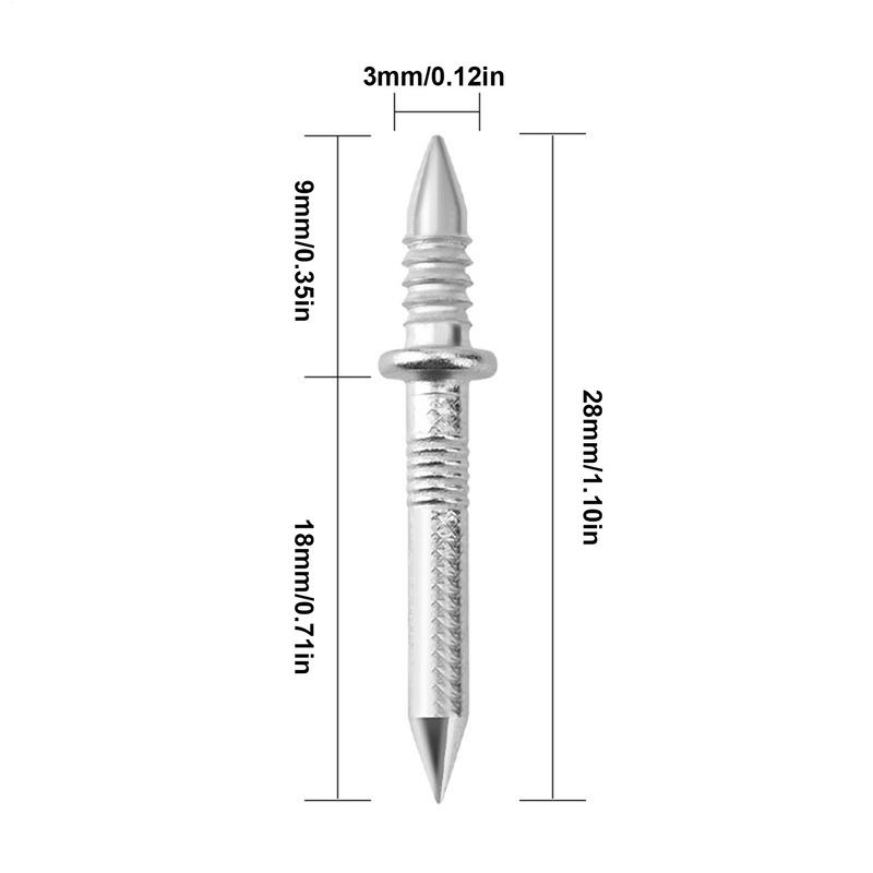 Double Head Nails Seamless Nails Skirting Thread Seamless Nail Without Marks Metal Rust-Proof Nails Wood No Trace Fixator