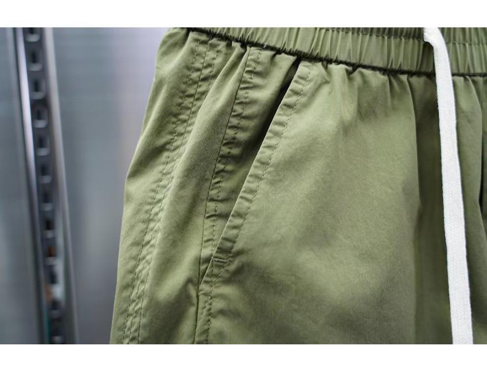 2023 Men's Trendy Cropped Pants: Spring & Autumn Casual Sportswear.