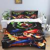 2026 New Super Mario Game-Themed Duvet Covers and Pillowcases – Suitable for Single, Double, Queen, and King Beds