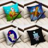 For M-Moogle C-Chocobo V-Vivi Throw Pillow Case Sham 45X45Cm 35X35Cm Square Bedroom Pillowcase Cushion Cover