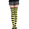 Girl's Sexy Striped Thigh High Long Socks Over The Knee Elastic Stockings