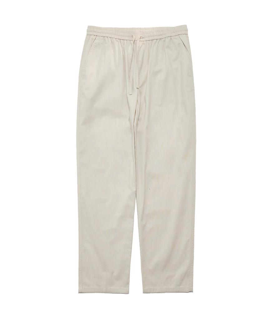 W STANDARD Linen-Like Tapered Pants [4 Colors]