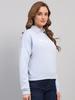 MONTE CARLO Women Oversized Sky Sweatshirt