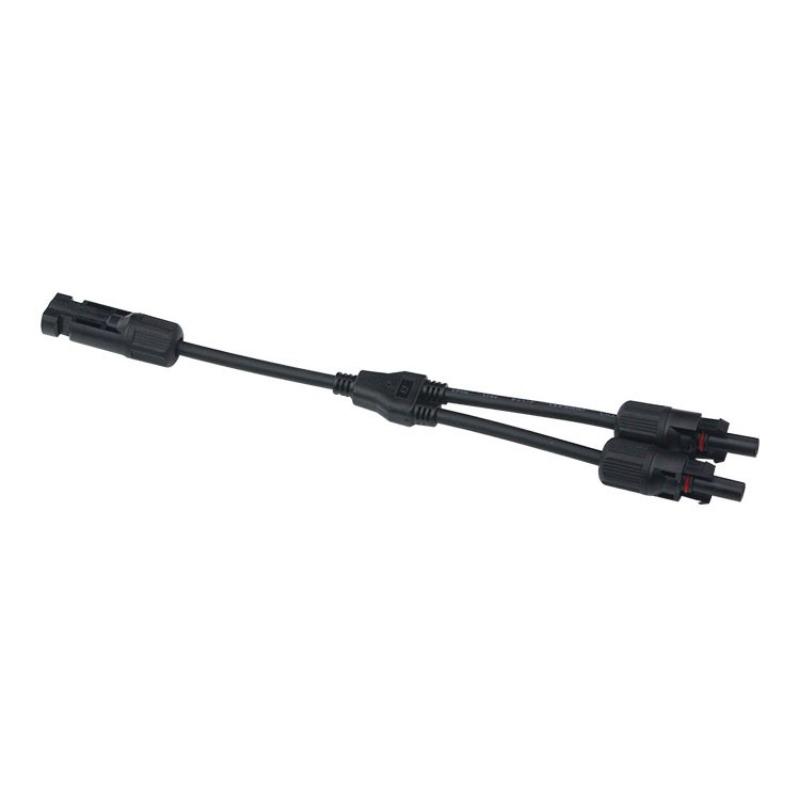 1 Para Rozgałęzienie Y Połączenie Równoległe 30A 1000V Elektryczny Złącze Solarne Fotowoltaiczne Kabel Panelu Słonecznego Przewód Połącz