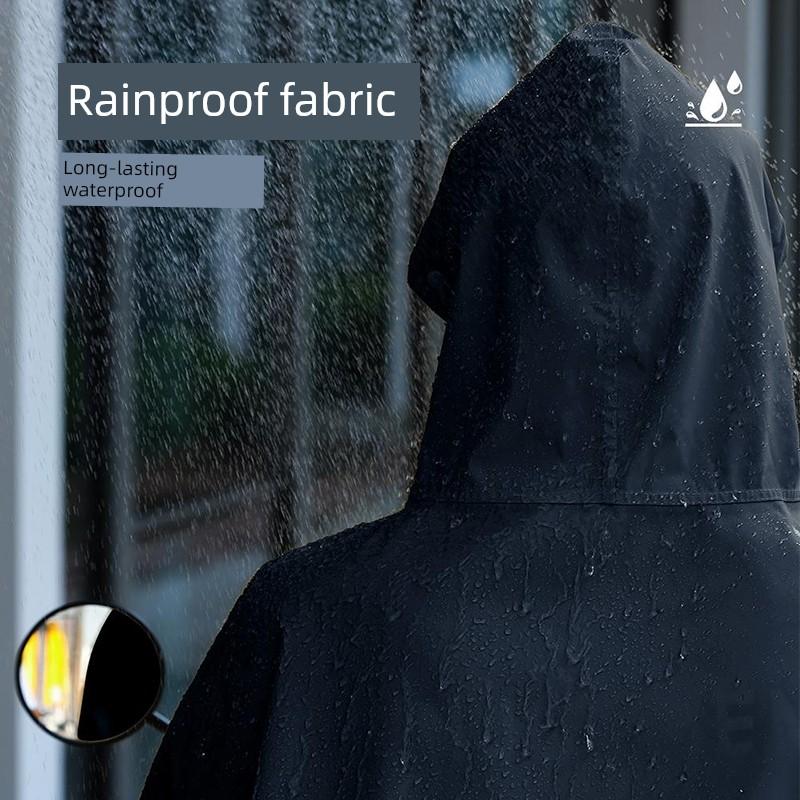 2025 New Model Tailg Electric Scooter First Love Style Long Full-Body Raincoat for Heavy Rain, Enlarged Special Design for Women and Men