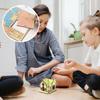NOELAMOUR 3D Wooden Puzzle, Cute House Set of 4, Kids Educational Toy, 3D Craft DIY Craft Kit