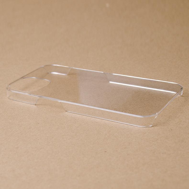 Adequado para Capa de Celular Iphone16, PC Transparente de Lado Único, Material Reciclado GRS Ecologicamente Correto, Capa Protetora Apple 15pro