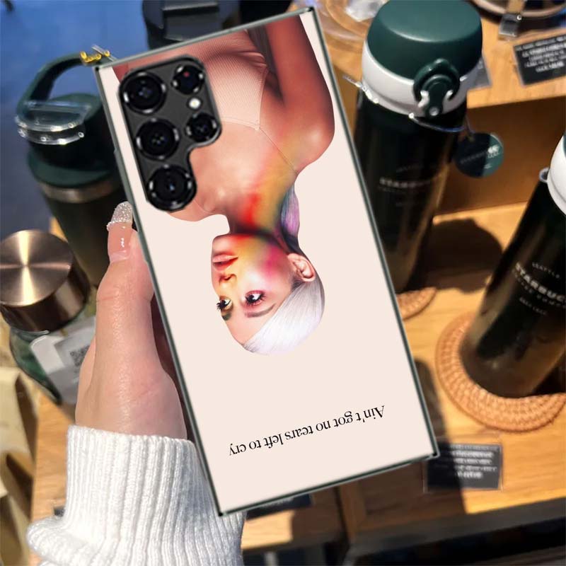 Ariana Grande Cases Phone Case for Samsung Galaxy S26 Ultra S25 Edge S24 S23 FE S21 Plus S20 S22 S10 Cover TPU Capa Shell Shockp