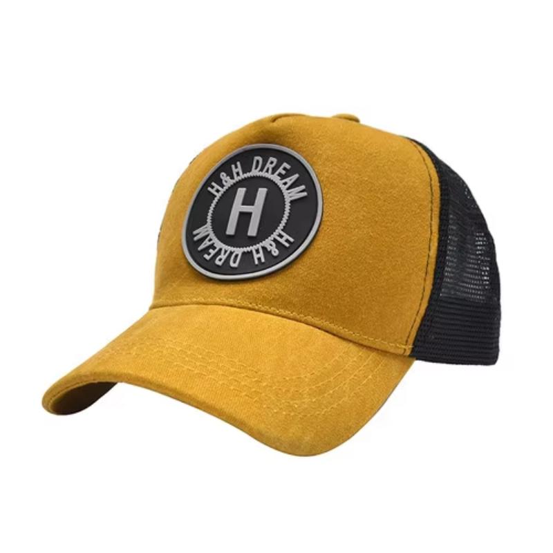 

Spring Summer Sun Protection Quick Dry Hat Adjustable Two-tone Baseball Cap Outdoor Sports Running Men Women Mesh Hat Breathable жёлтый