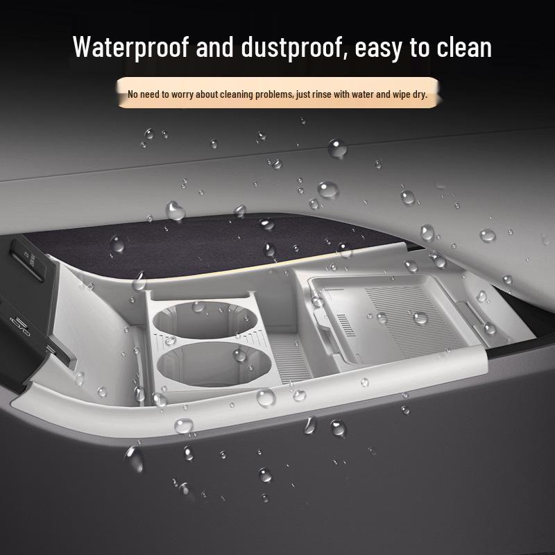 Compatible Silicone Storage Organizer for BYD Han L Car Center Console (25 Models)
