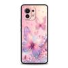 Blumen- und Schmetterlingsmuster Hülle Für Xiaomi Mi 15 14 13 12 11 Lite 14T 13T 12T 11T Pro Poco X7 X6 X5 X3 Pro F6 F5 F4 Abdeckung