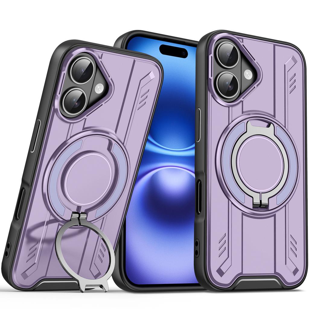 Source for Apple 16promax Invisible Bracket Mobile Phone Case for IPhone17 Couple Magnetic Phone Case