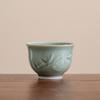 Hand-painted Celadon Bamboo Rhyme Tea Set