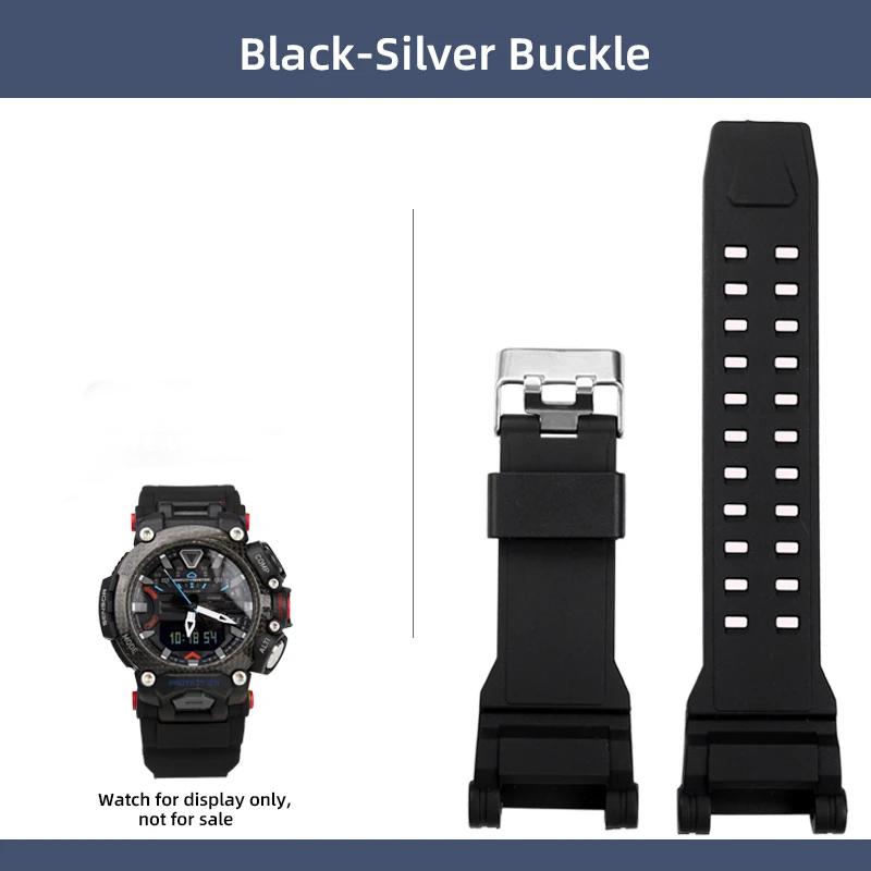 GR B200 For Casio grb200 G-shock Series GR-B200 strap Bracelet Men's Waterproof TPU High Elastic Watch Strap GR-B2001B