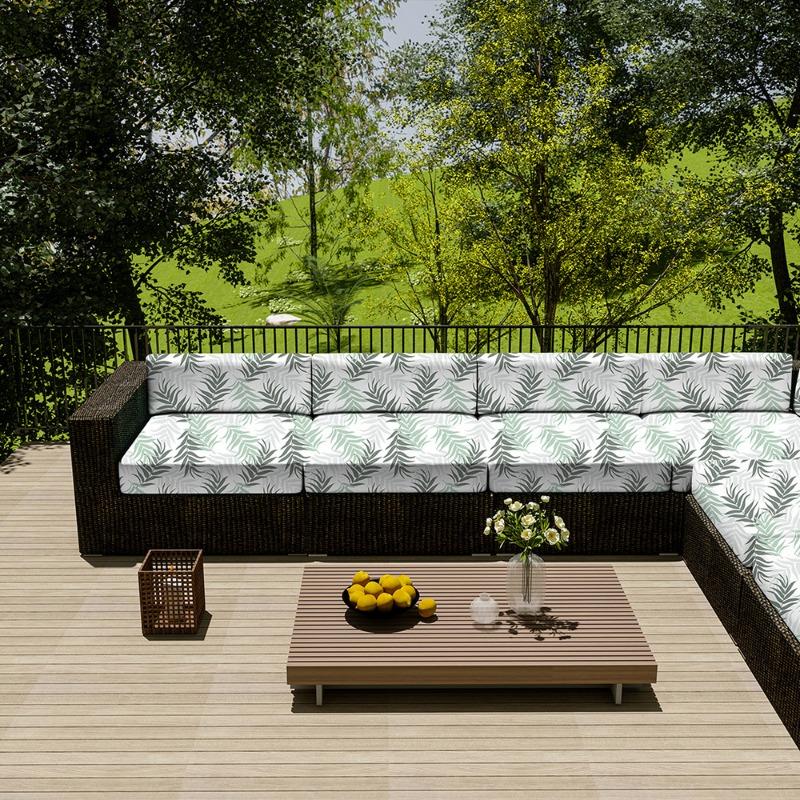Wasserdichte Outdoor-Sofahülle für Zuhause, Hotel, Garten, Terrasse, Rattanecksofa-Abdeckung, Sonnenschutz, Staubschutz, Möbel-Schutzhülle