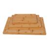 3PCS Cutting Board Set Cutter Friendly Chopping Boards with Juice Grooves for Meat Vegetables Kitchen