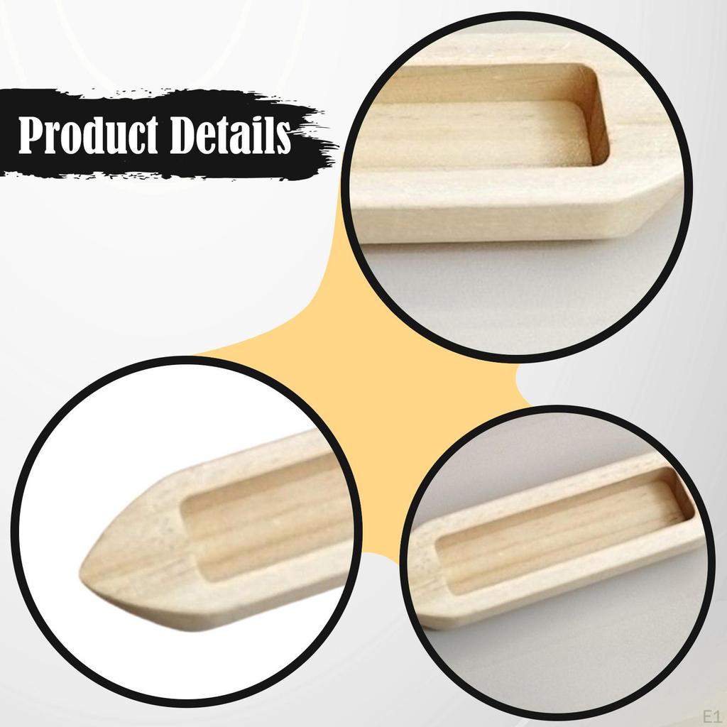 3Pcs Wooden Boat,Wood Boat Decor Model,Nautical Fishing Canoe,Unfinished for Table Beach Coastal